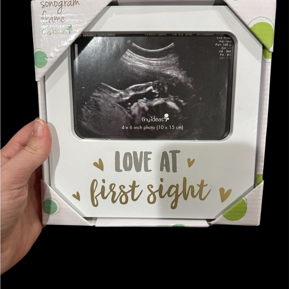Love at First Sight Sonogram Frame
